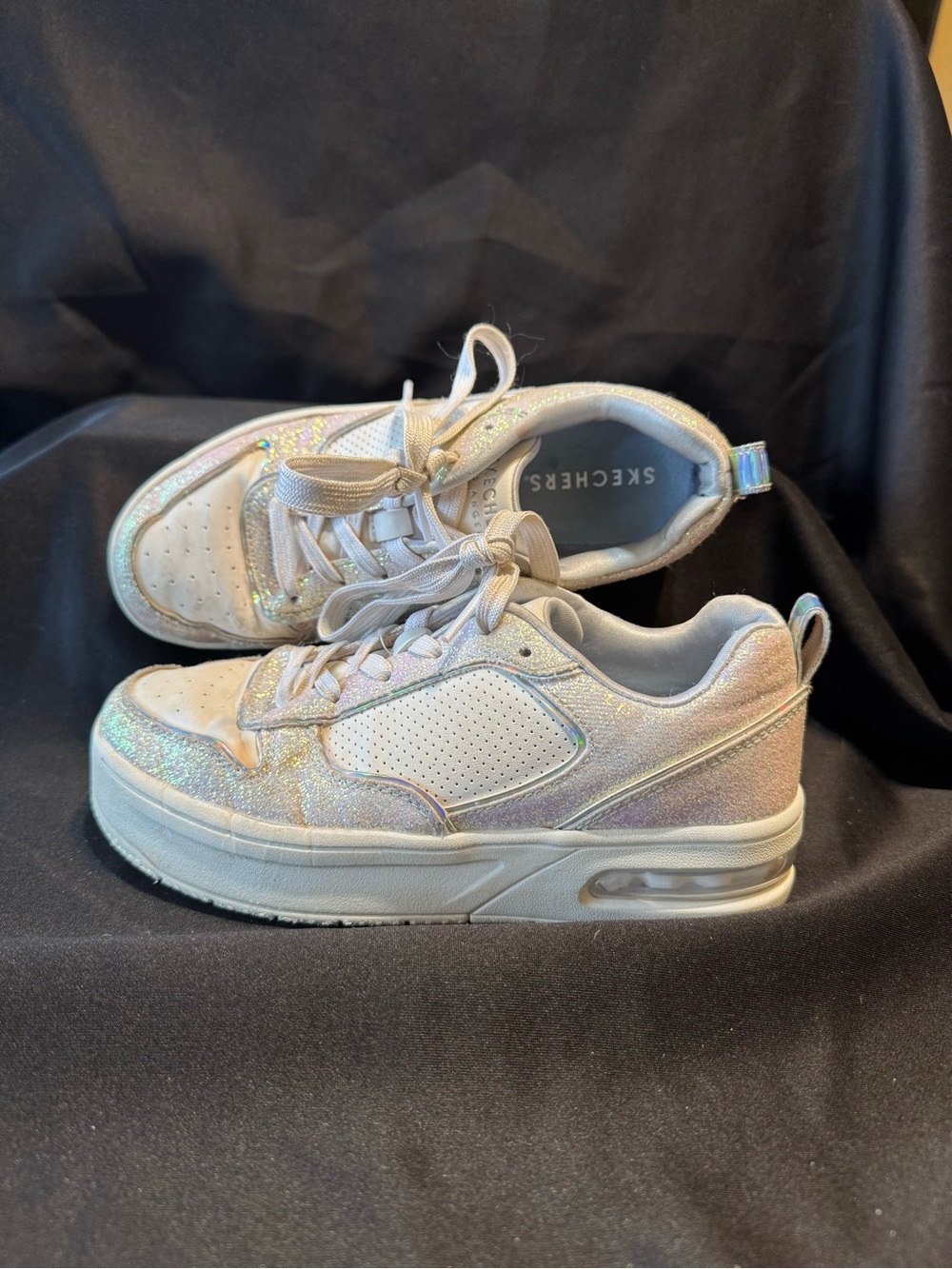Skechers Kids' Court Hi Air Sneakers Sz 2